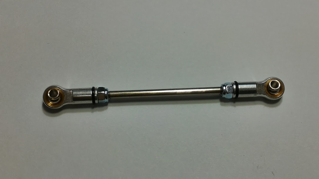 Stainless steel link rod 80~85mm with ball end